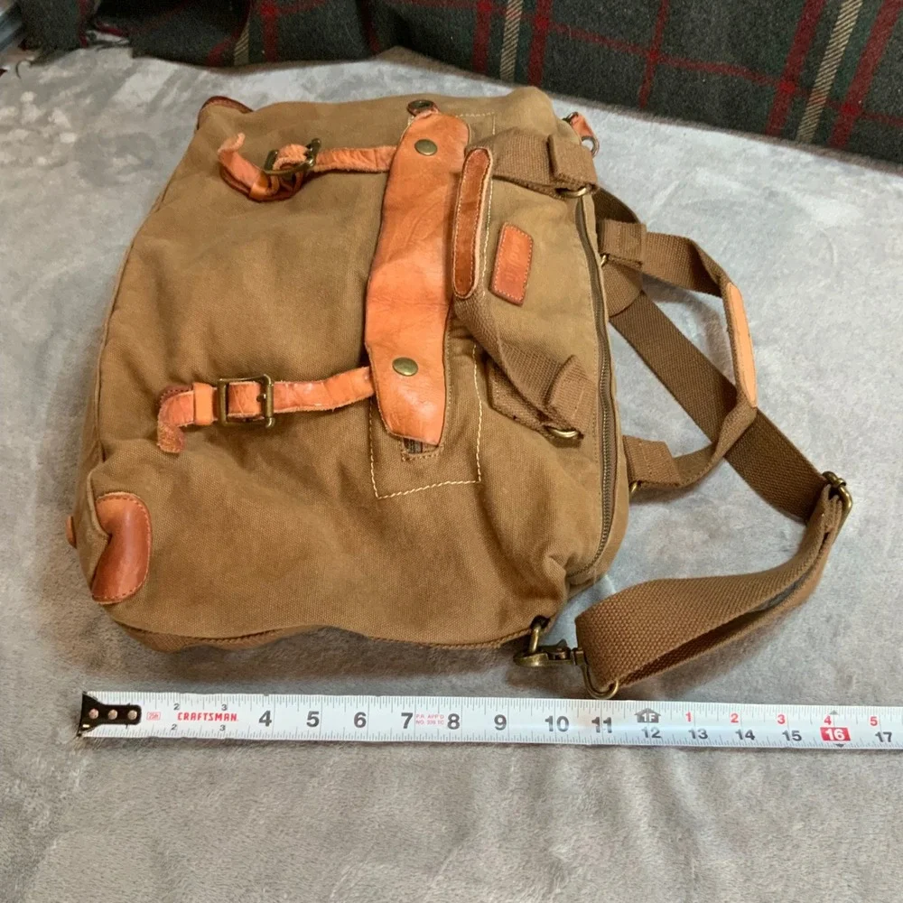 Rare Bed Stu Messenger Bag Canvas/Leather Townsend Shoulder Bag Travel